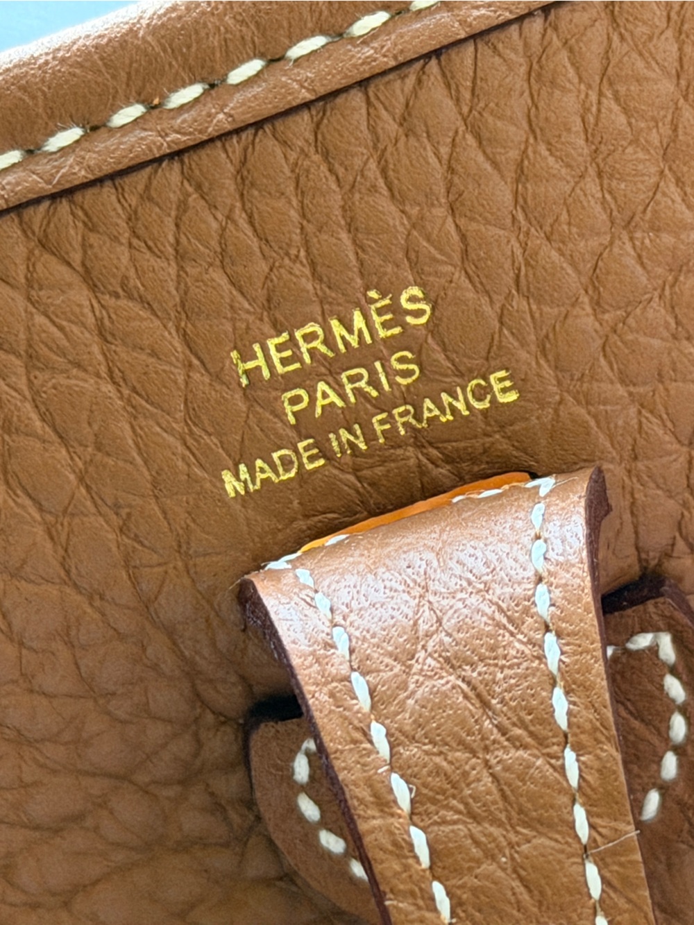 NWT🧡Hermes🧡Mini Evelyne II TPM 16 Gold/Gold (2026 Stamp) - Picture 6 of 10
